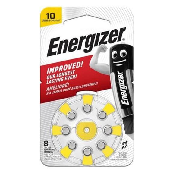 Baterie Energizer "10" naslouchátko 8ks / blistr