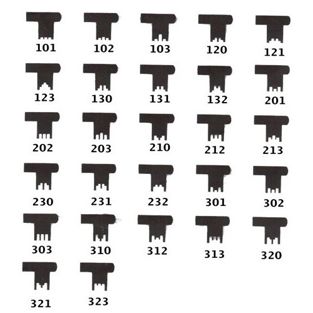 Klíč dozický předřezaný A 101