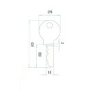 Klíč FAB 72 krátká (53,5)