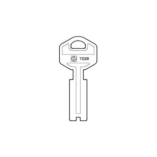 Klíč Tokoz 113/50 (Errebi TOZ1, Silca TOZ6) - nový profil