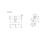 Vložka Richter EURO Secure 30/35, 6 klíčů