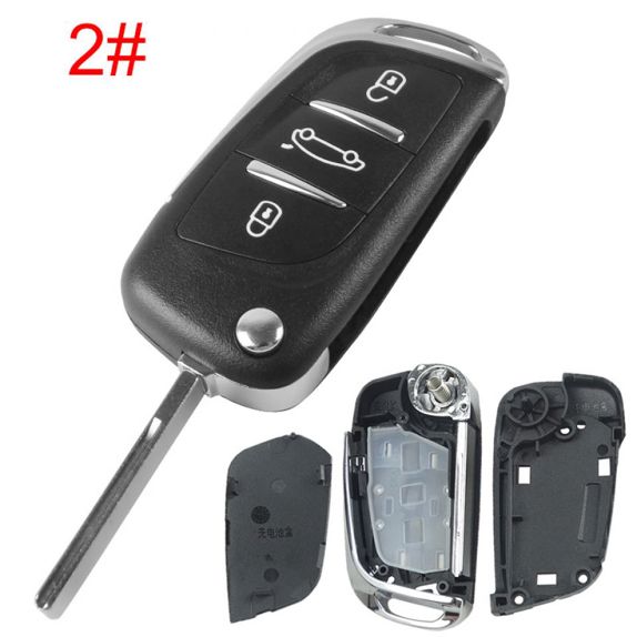 Obal klíče new Citroën, Peugeot 3tl. HU-HCAP / HU83 baterie na desce