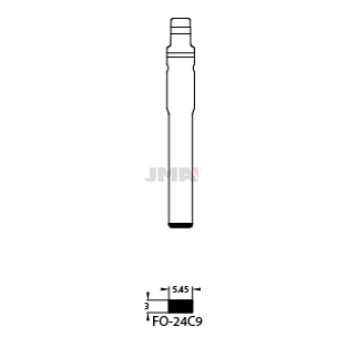 Planžeta JMA FO-24C9 flip - Ford