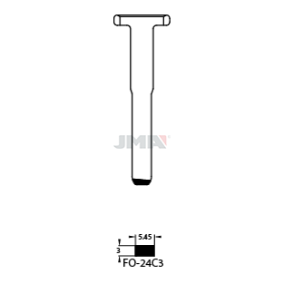 Planžeta JMA FO-24C3 - Ford