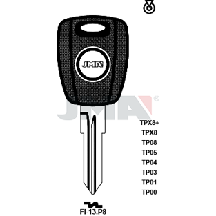 Klíč JMA TP00 FI-13P8 modrý