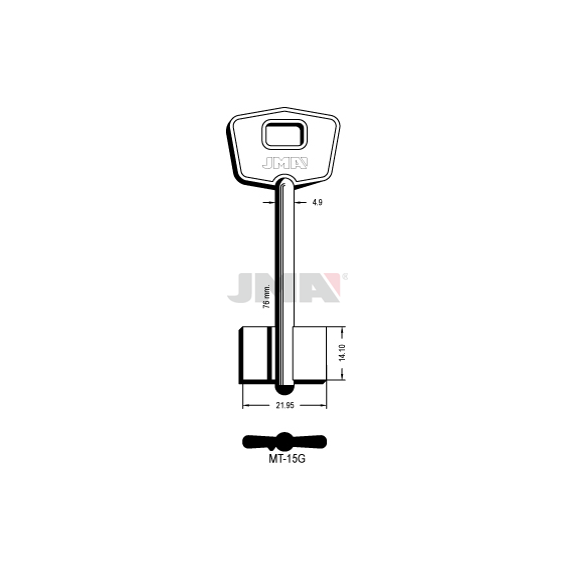 Klíč JMA MT-15G