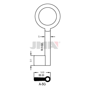 Klíč JMA A-5G