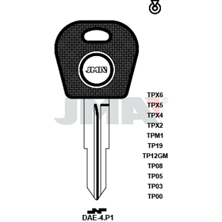 Klíč JMA TP00 DAE-4P1