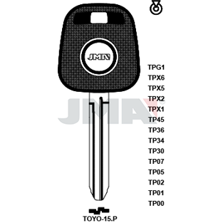 Klíč JMA TP00 TOYO-15P