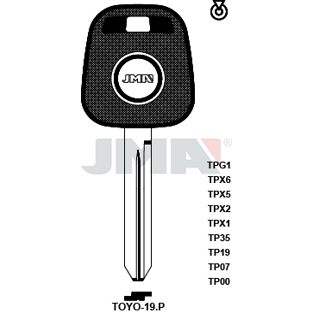 Klíč JMA TP00 TOYO-19P
