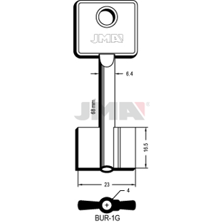 Klíč JMA BUR-1G