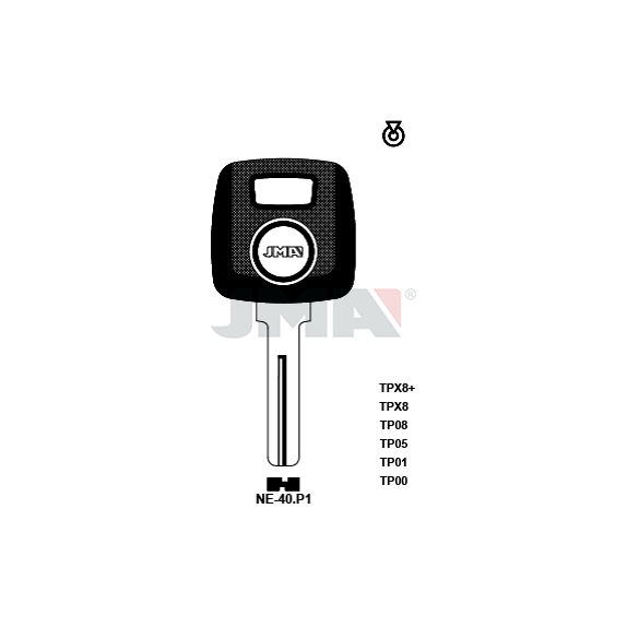 Klíč JMA TP00 NE-40P1