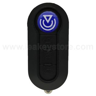 Dálk. ovl. FIR107Z: Fiat 500L emul. 3 IEA 3tl. SIP22 ID46 Hitag 2 / 433/434 MHz