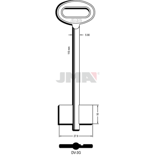 Klíč JMA DV-3G
