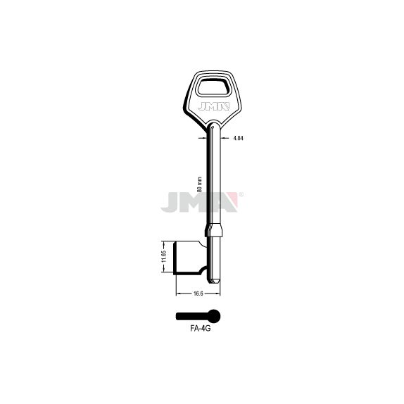 Klíč JMA FA-4G