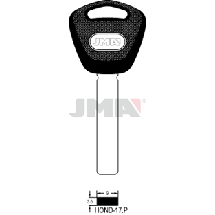 Klíč JMA HOND-17P *