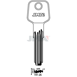 Klíč JMA TIT-26 *
