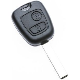 Obal klíče Citroën, Peugeot 2tl. CIT-1P / VA2 baterie na desce - starý