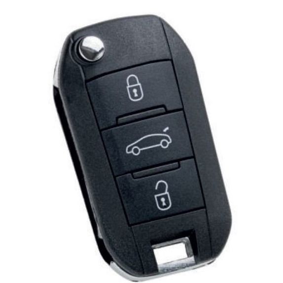 Obal klíče Citroën, Peugeot 3tl. CIT-1P / VA2 baterie na desce - nový