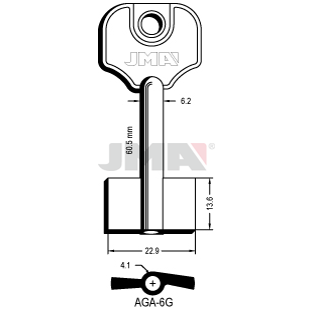 Klíč JMA AGA-6G