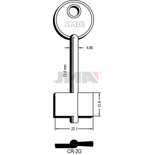Klíč JMA CR-2G