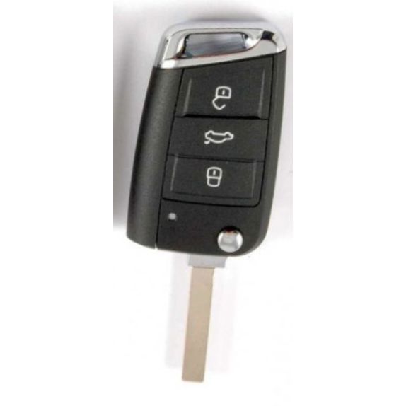 Dálk. ovl. VAG 3tl. keyless HU-4C1 / HU162 / 434 MHz