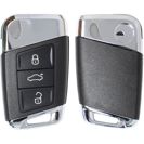 Dálk. ovl. VAG 3tl. full-keyless HU-4C1 / HU162 / 434 MHz