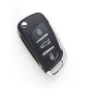 Dálk. ovl. Citroën, Peugeot 3tl. VAR16 VA2 ID46 Hitag 2 / 434 MHz