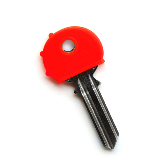 Rozlišovací klobouček na klíče JMA - červený