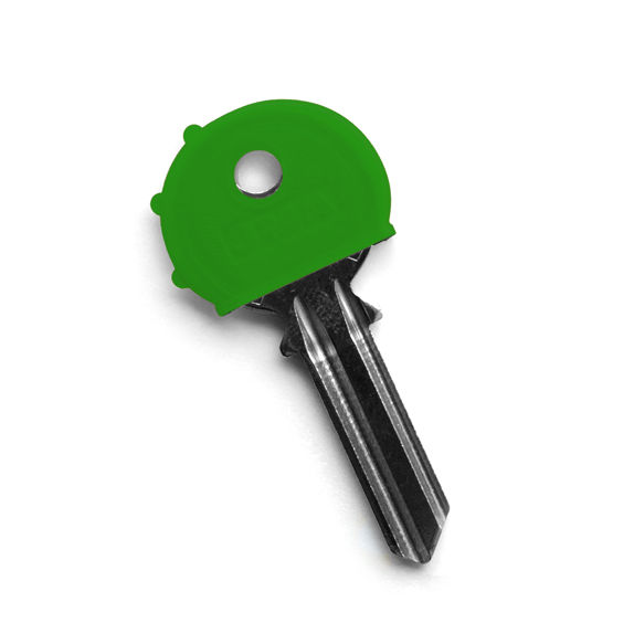Rozlišovací klobouček na klíče JMA - tmavě zelený