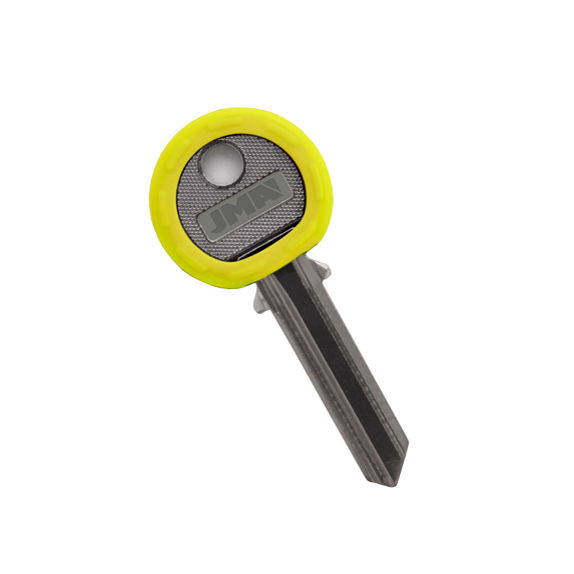 Rozlišovací kroužek na klíče JMA - žlutý