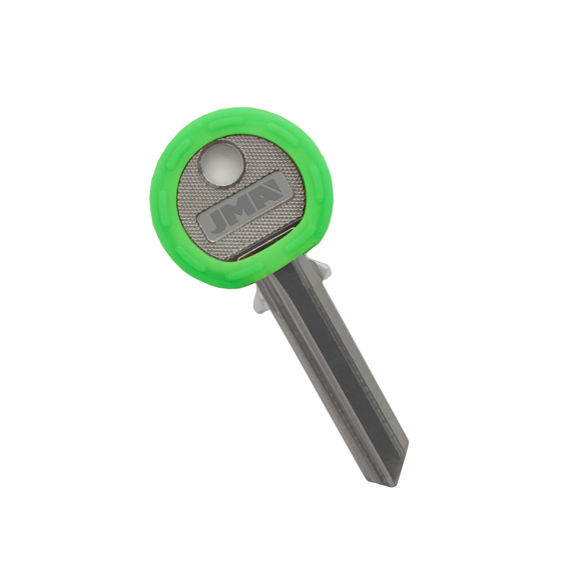 Rozlišovací kroužek na klíče JMA - světle zelený