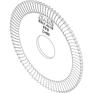 Fréza FP8 (63x1,4x16) - Ecco Bit, Ecco Combi, Sena