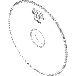 Fréza FP16 (70x5,25x16) - Procode