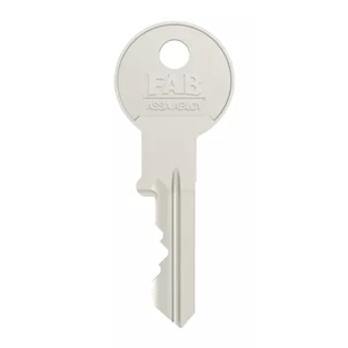 Klíč FAB HOME 2H.00 (= FAB 2.00), R104 polotovar
