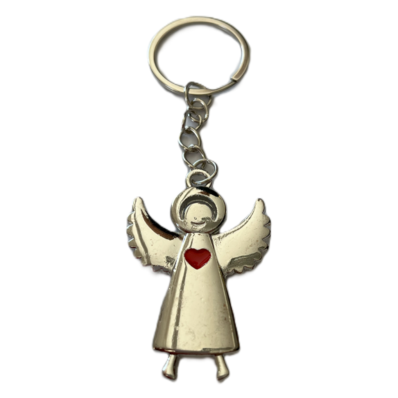 Přívěsek - Anděl červené srdce *