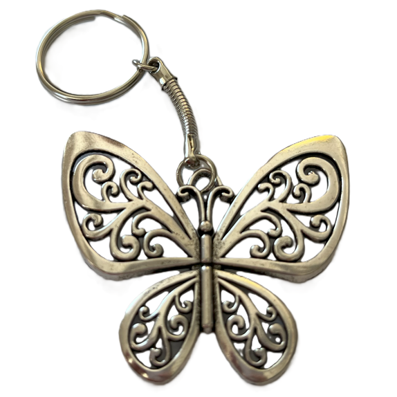 Přívěsek - Motýl kovový *