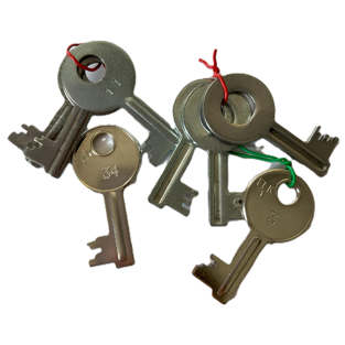 Klíč schránkový ELKO č. 1 až č. 100