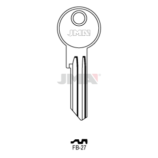 Klíč JMA FB-27 (FAB 20R) MOSAZ