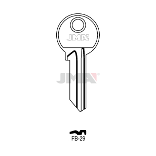 Klíč JMA FB-29 (FAB 14X) MOSAZ